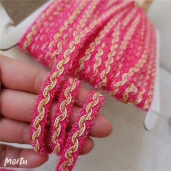 Ropa Encajada 10 Yardas Lote: 1 cm de Ancho, Soga de Muñeca
