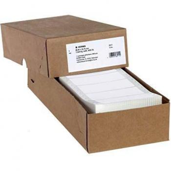 HERMA Matte White Continuous Labels, 88.9 x 35.7 mm, 1 Row, 40 Sheets
