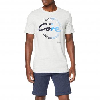 T-shirt Jack & Jones Jcomick SS Col Rond Noos, Gris