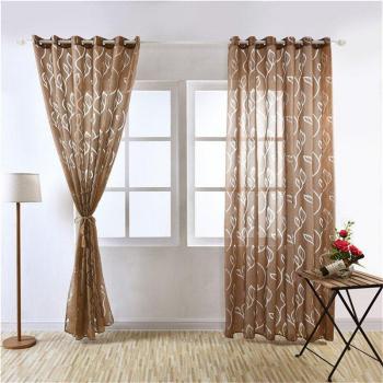 Perforated Floral Curtains
