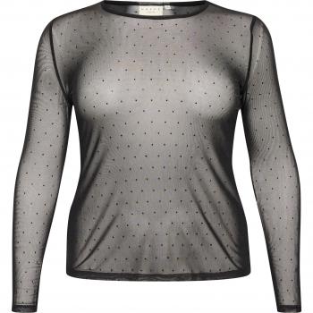 Camiseta larga KAFFE Curve para mujer Lorinda