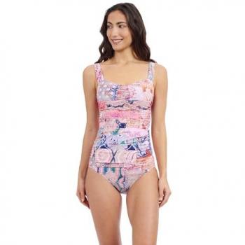 Gottex Multi‑Color Printed Tankini – 38D