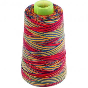 Rainbow Color 40s/2 Polyester Sewing and Quilting Thread