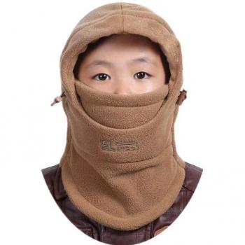 Warm and Windproof Hooded Cap for Kids