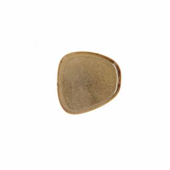Bidasoa Plato Llano Bidasoa Ikonic Cerámica Marrón (14 x 13,6 x 0,8 cm) (Pack 12x)