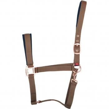 Classic Walnut Imperial Riding Headcollar Sport