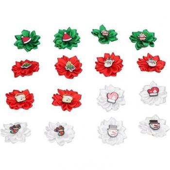 20pcs Rubber Band Pet Hair Bows for Dog Grooming and Parties