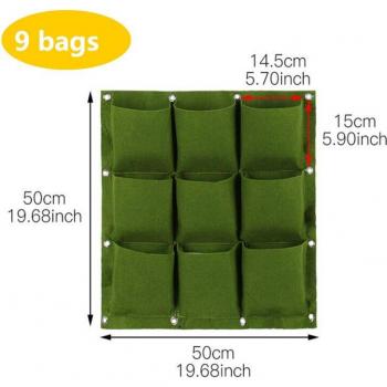 Hanging Plant Wall Planter Bags