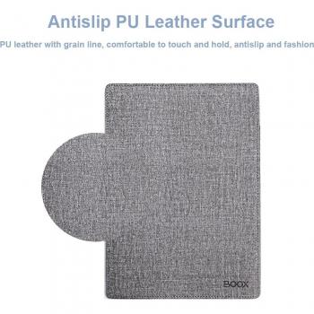 6 Leather Folio Cover with Magnetic Closure for BOOX POKE Pro