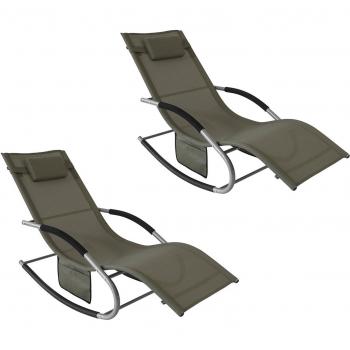 Bain de Soleil Ergonomique à Bascule