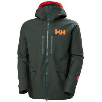 Helly Hansen Garibaldi 2.0 Uomo – Giacca con Cappuccio Verde Cromo Arancione – Taglia S