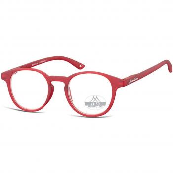 Montana Eyewear Charlotte Fertigleser-Brille mattrot +2,50
