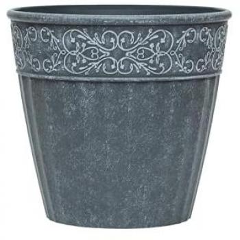 Elegant Lead‑Coated Greenhouse Container – 28 cm
