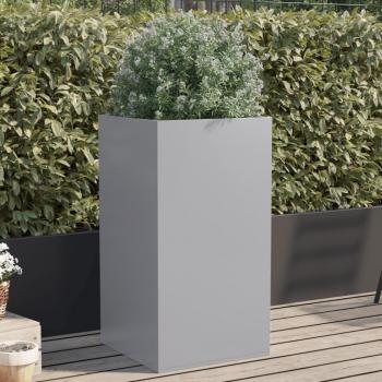 Floreira de Metal Galvanizado 42x38x75 cm