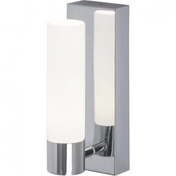 Applique murale de salle de bain Rabalux Jim IP44 Chromée