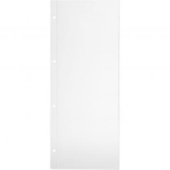 Sac à menu perforé VEGA 4 trous, format bar, transparent – 10 unités