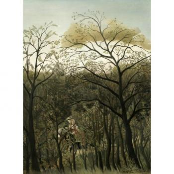 Rendezvous im Wald – 2000-Piece Puzzle von Henri Rousseau (Grafika F‑30480)