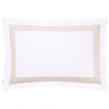 Bianca Tailored Oxford Pillowcase in Neutral Shade