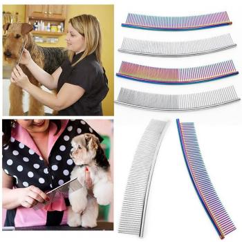Peine de Belleza para Perros con Fila Curva