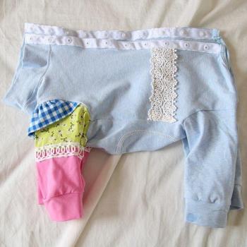 Mini Mascota Pijama de Algodón