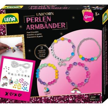 Unicorno in Perline – Bracciale Pieghevole Lena
