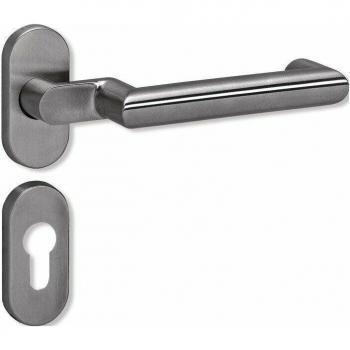 Cilindro Profilato PZ Inox – Set Portone 38‑48 mm Hewi