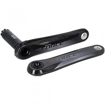 Bielas de carbono Force D1 172,5 mm – acabado negro lustroso