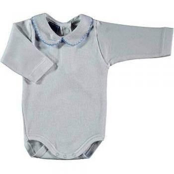 Basicos Babidu pack de 2 bodys cuello polo pique