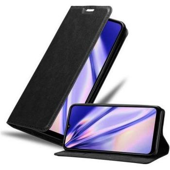 Cadorabo Elegante Magnetbuch-Hülle (Samsung Galaxy A32), Schwarz