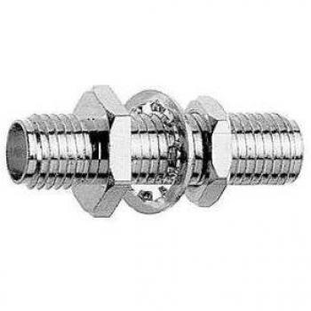 Gold Finish SMA Female/Female Adapter – TELEGÄRTNER TG 100024794