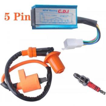 WEQ Racing CDI Ignition Coil for Gy6 150cc 125cc 50cc