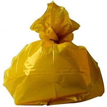 2Work Medium Duty Refuse Sack Yellow (200 Pack) CS001