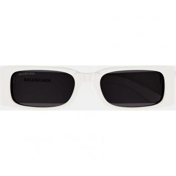Gafas de sol de acetato blanco Balenciaga para mujer