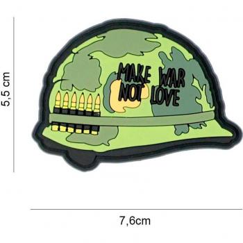 3D Patch PVC Krieg nicht Liebe