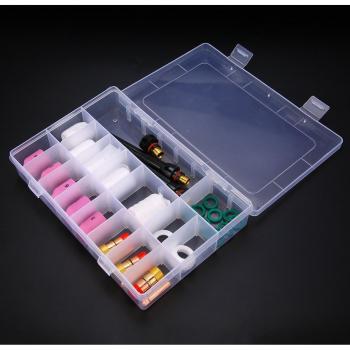 TIG Welding Torch 31PCS Accessory Set with Glass Cups for WP-17/18/26