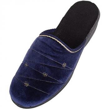 Slip-On Velvet Breeze Mules