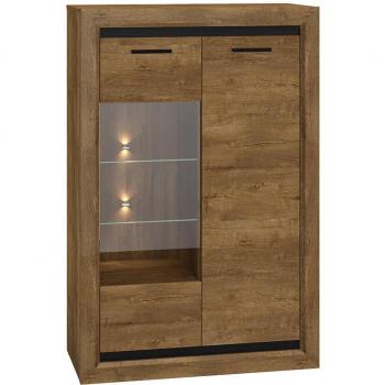 Lomadox Eichen Highboard 90cm BAUSKA-131