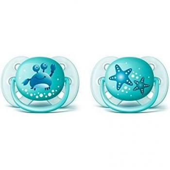 Avent Comfort Soother Set 0-6 Months Baby Boy 2 Pack