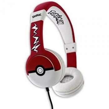 Casque Audio Pokémon Rouge et Blanc