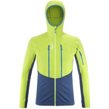 Giacca da uomo Millet Pierra Ment verde fluo blu