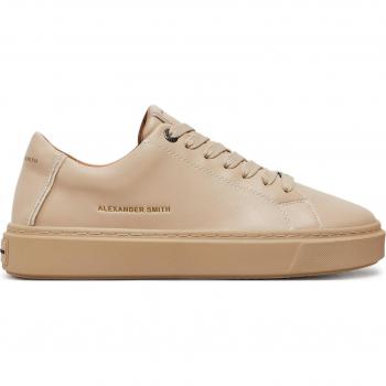 Scarpe di pelle Alexander Smith 9145 totale beige