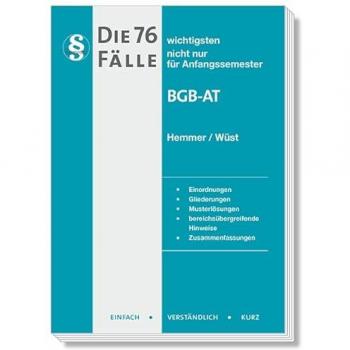 Hemmer, Karl-Edmund: Die 76 wichtigsten Fälle