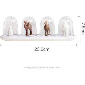 Nature-Inspired Salt and Pepper Shakers