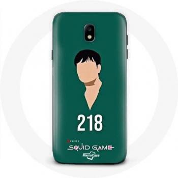 Case per Samsung Galaxy J7 2017 Squid Game Cho Sang Woo numero 218