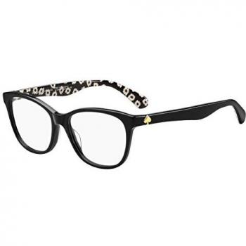 Kate Spade Atalina 7RM: Marco Negro + Lentes Recetados 51mm en Versión Graduada