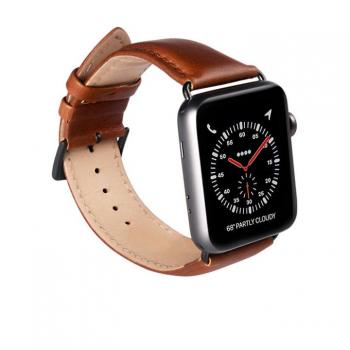 BUFFALO Stiligt Armband Brun Apple Watch 38/40/41mm