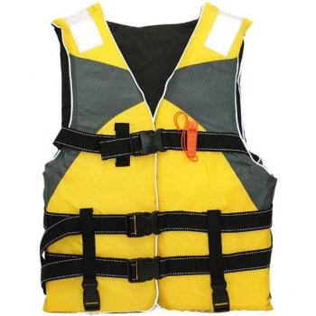 Adult Water Sports Life Vest with Adjustable Buckle and Buoyancy
