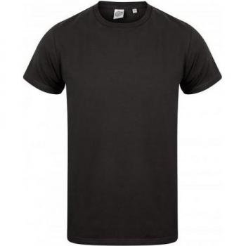 Skinni Fit Männer Kurzarm V-Shirt XL weiß