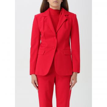 Fiery Red Blazer Monopetto S – Actitude by Twinset
