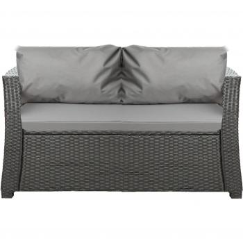 Coussin de canapé extérieur en résine tressée